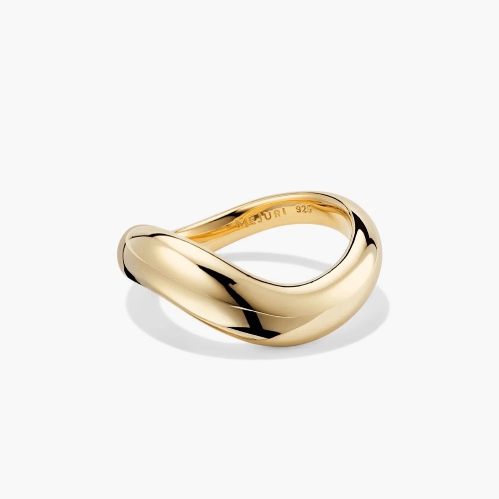 Mejuri DÔME FIGURE RING - Size 9